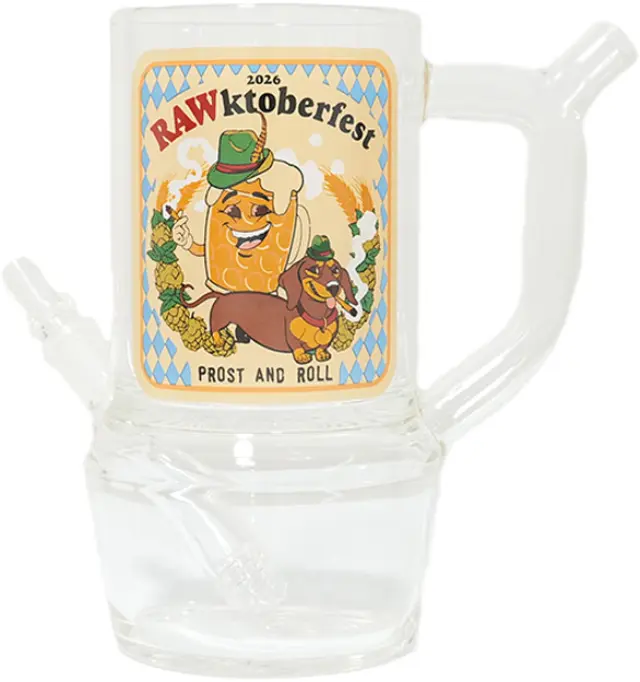 RAW Γυαλινη Κούπα Μπύρας RAWktoberfest