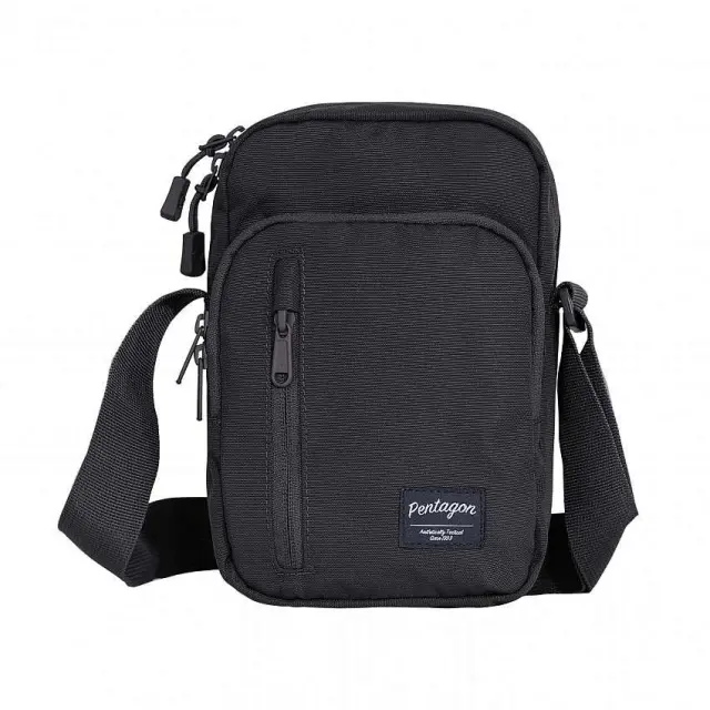 Pentagon Kleos Messenger Bag 2.5lt-Τσαντάκι Ώμου 2.5 Λίτρων - 01-Black-Μαύρο