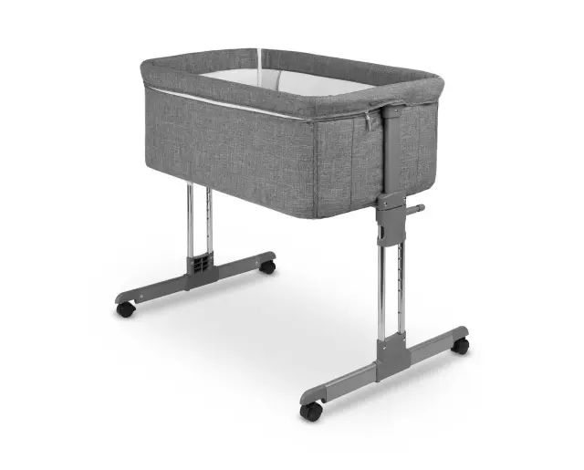 Caretero Sleep2gether 2 σε 1 Λίκνο Μωρού Graphite 3