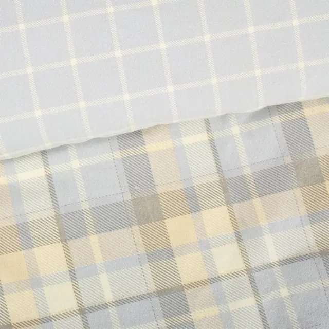Σεντόνια σετ/3 μονά happy flannel γκρι 170x260cm Das Home 9639 2
