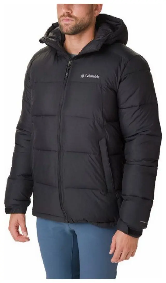 Pike Lake Hooded Black Ανδρικό Μπουφάν Columbia - 1738032-010 - 2XL