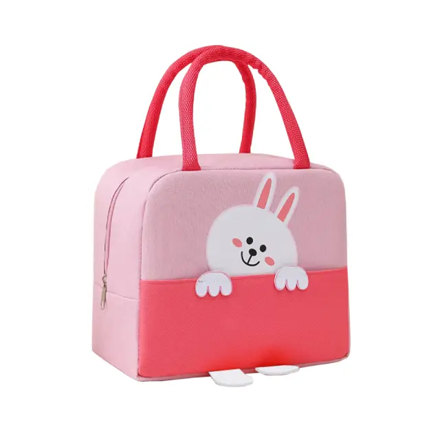 Ισοθερμική Τσάντα Φαγητού 7Lt Amber | Pink Bunny 3D