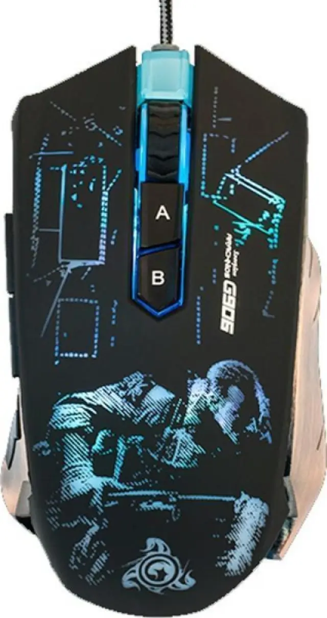 Marvo RGB Gaming Ποντίκι 4000 DPI Μαύρο G906 2