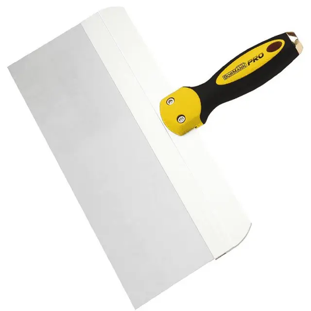 Bormann Pro BHT5823 Σπάτουλα στοκαρίσματος φαρδιά inox με πλαστική λάβη 2 συστατικών 350mm,132mm(063094)