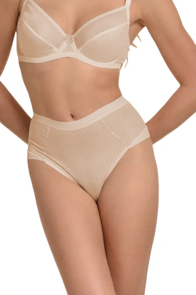Miss Rosy Linea Σλιπ Ψηλόμεσο Skin Τούλι 2