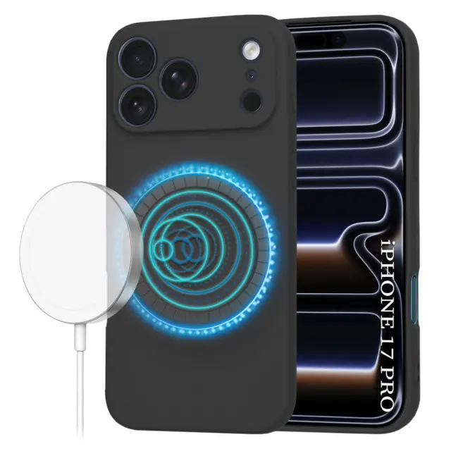 Techsuit® SoftFlex MagSafe Θήκη για iPhone 17 Pro/18 Pro- Black