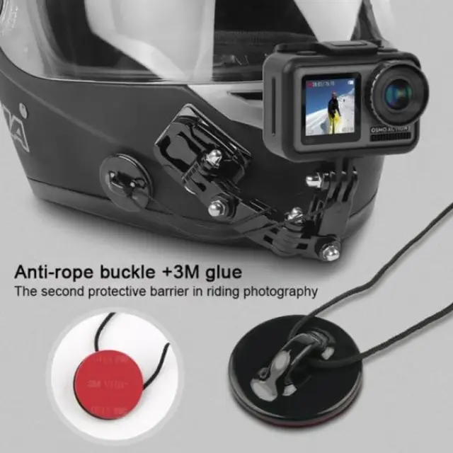 Μπροστινή Βάση Στήριξης Κράνους για Action Cameras OEM 2