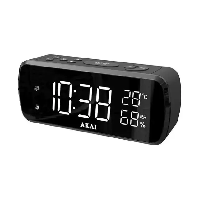 AKAI Οικιακό Ρολόι ACR-1080 Black (ACR-1080) 2