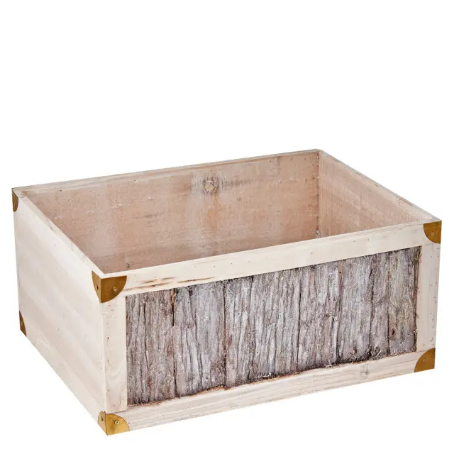 Καλάθια Bamboo Με Επένδυση 30/38cm Σετ 2Τμχ 2
