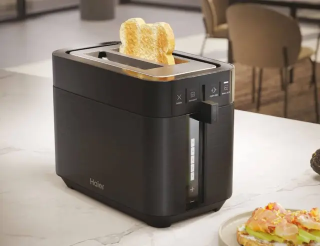 Φρυγανιέρα Haier HTO5A3 011 με ισχύ 1150W και χωρητικότητα 2 φέτες ψωμιού 37600001