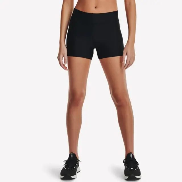 Under Armour HeatGear Mid Rise Shorty (1360925-001) - Μαύρο - L