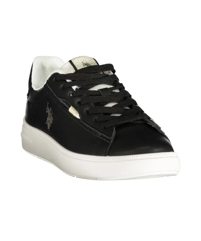 U.S. Polo Assn. - Γυναικεία Παπούτσια Sneakers ARIS002W6YM1-BLKGOL Μαύρο 2
