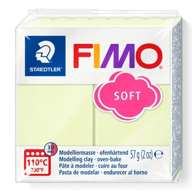 Πολυμερικός Πηλός Staedtler Fimo Soft No105 - Vanilla - 57gr