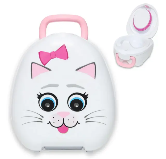 MYCARRYPOTTY My Carry Potty - Γιογιό - Γατούλα λευκό/ροζ 3