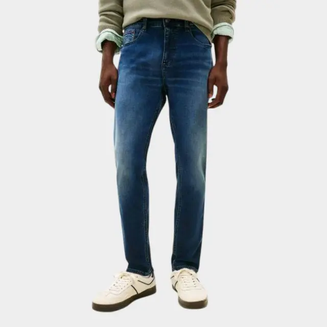 Tommy Hilfiger - Ανδρικό Παντελόνι Τζιν Austin Slim Tapered Fit DM0DM22247-1BK Μπλε Σκούρο - W29 L32 2