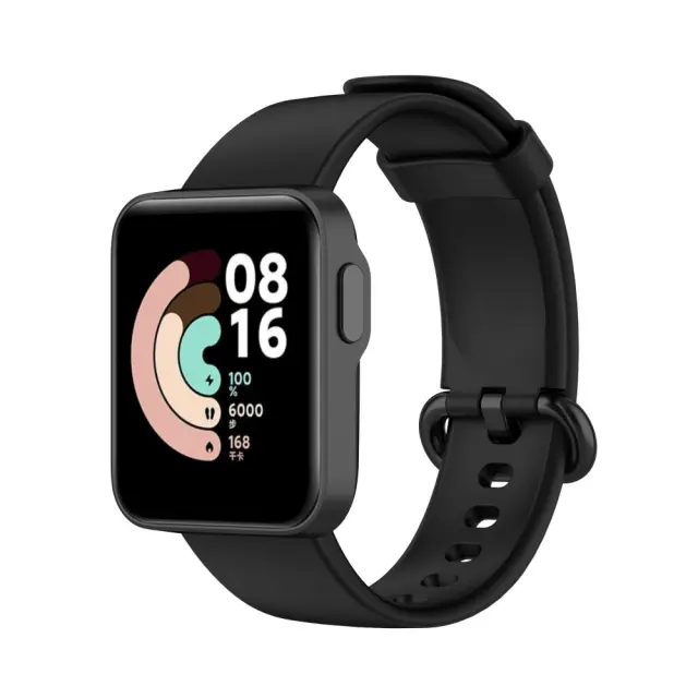 Soft Silicone Λουράκι Σιλικόνης Για Xiaomi Mi Watch Lite / Redmi Watch - Μαύρο ΟΕΜ