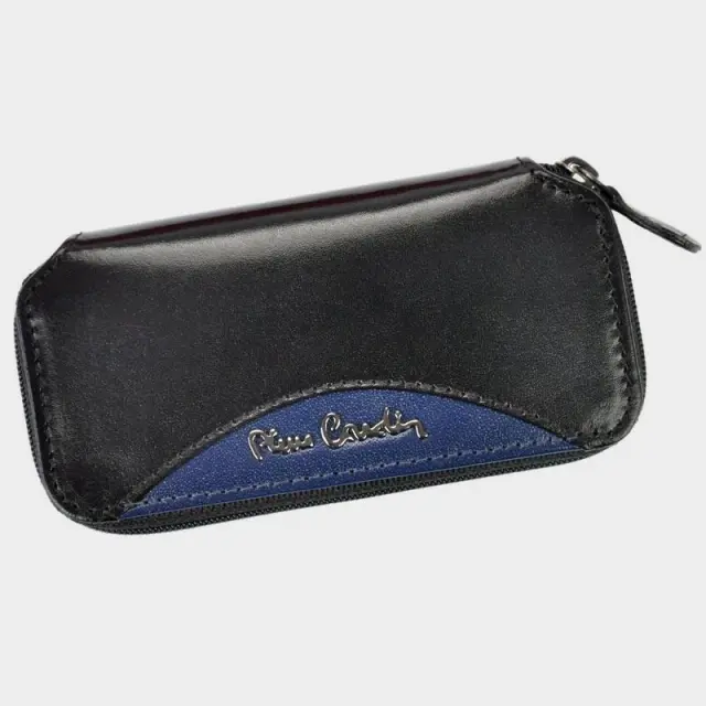 Δερμάτινη Κλειδοθήκη Pierre Cardin 326 Tillak29 Μαύρο Μπλε - ONESIZE