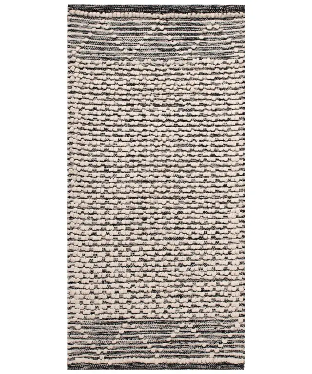 Πατάκι jaipur (60cm x 130cm) σκούρο γκρί - -