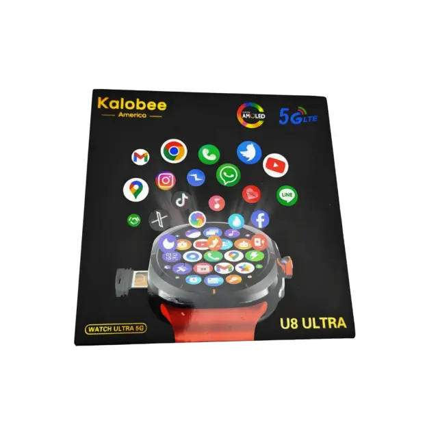 Kalobee Smartwatch U8 Ultra Black