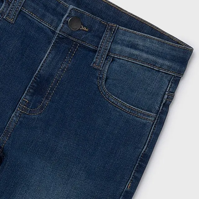 Junior 10 έως 18 ετών Παντελόνι τζιν slim fit βασικό τζιν σκούρο - 16Ε 2