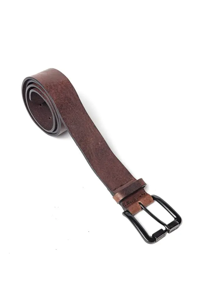 Devergo Δερμάτινη Ζώνη 8093 - Brown - 90 2