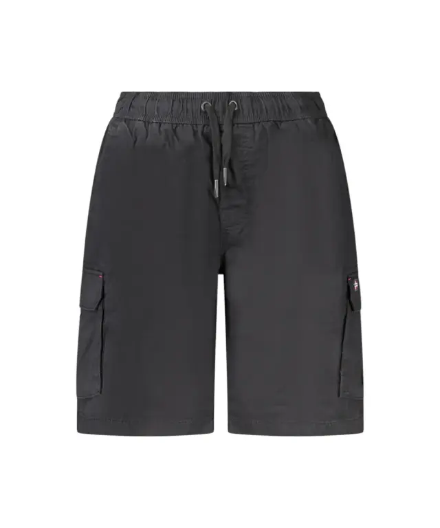 Norway Nautical School - Ανδρική Βερμούδα Cargo 858527-BLACK Μαύρο - W52