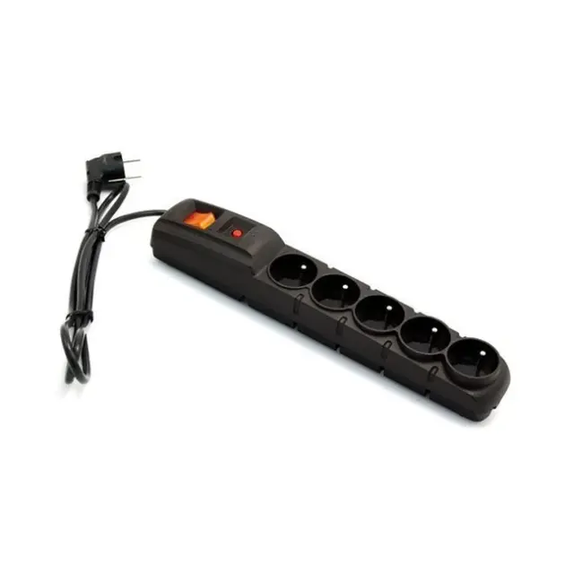 Acar Power Strip F5 5-socket 5.0m Black (W0102)