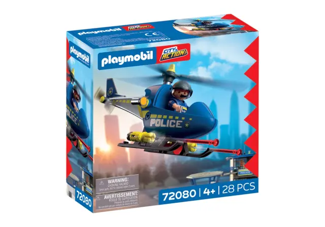 Playmobil 72080 - Action Heroes Αστυνομικό ελικόπτερο 2