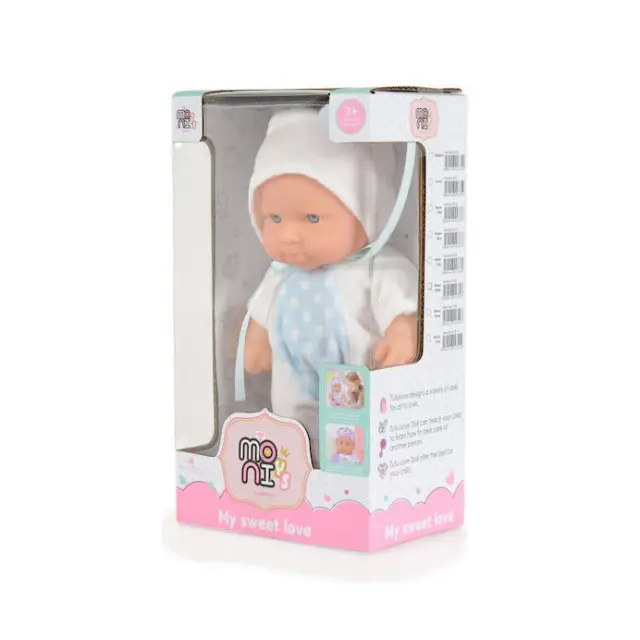 Moni Toys Μωράκι Bunny 6126 white 20cm 3800146223397 3