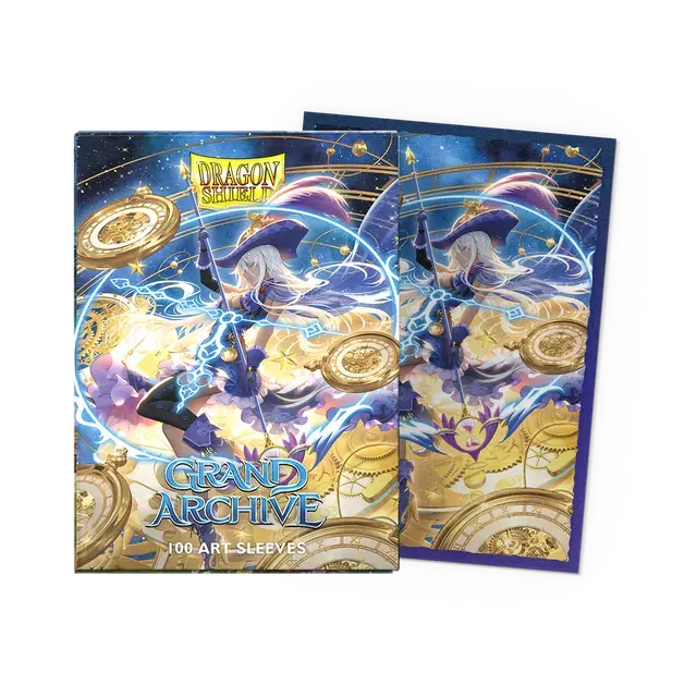 Dragon Shield Standard size License Sleeves - Chronowarp (100 Sleeves) 2