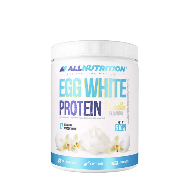 ALLNUTRITION Egg White Protein Vanilla, 510 g