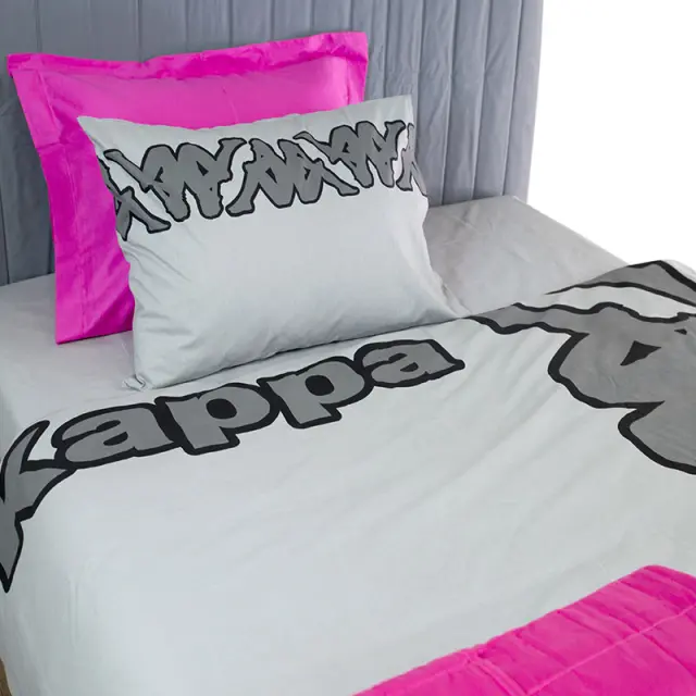 916 Σετ Σεντ Κappa Γκρι 100%COT 180X260 3Τμχ