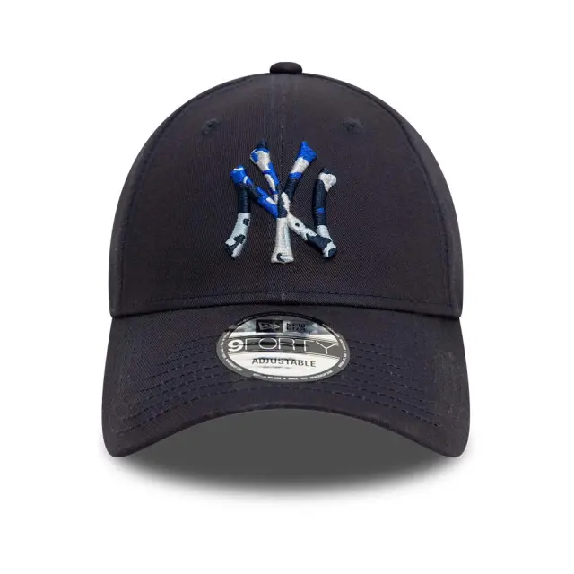New Era Adult Camo Infill 9Forty New York Yankees Cap Μπλε Σκούρο 60595180 (New Era) - One Size 2