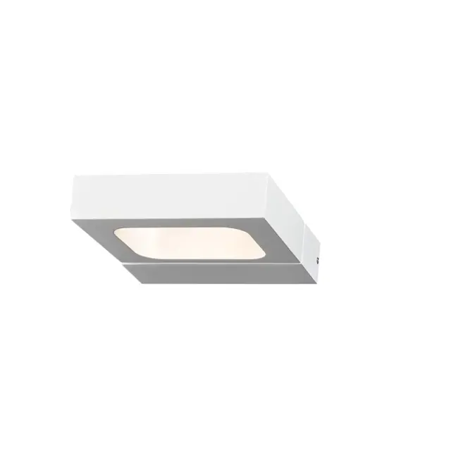 CYCLOP-ΦΩΤΙΣΤΙΚΟ ΕΠΙΤΟΙΧΟ ΛΕΥΚΟ ΑΛΟΥΜΙΝΙΟΥ LED COB 6W 3000K 540LM IP20 14,5X13X3CM / ZD80856LEDWH 2