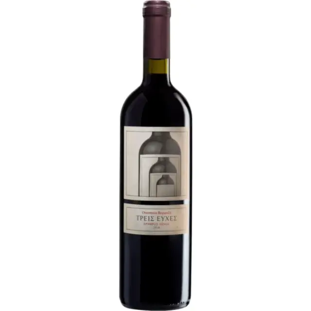 ΚΤΗΜΑ ΒΟΓΙΑΤΖΗ ΤΡΕΙΣ ΕΥΧΕΣ ΕΡΥΘΡΟ 2018 750ML