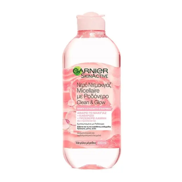 Micellaire Νερό Ντεμακιγιάζ Με Ροδόνερο 3 σε 1 400ml