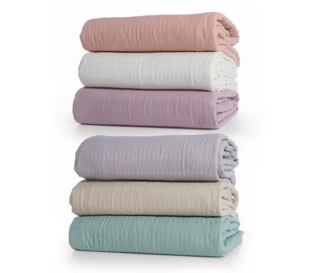 Nef-Nef Homeware Κουβερλί King Size Colorfull 270x270 Lilac 2