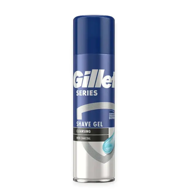GILLETTE Gel Series Ξυρίσματος with Charcoal 200ml