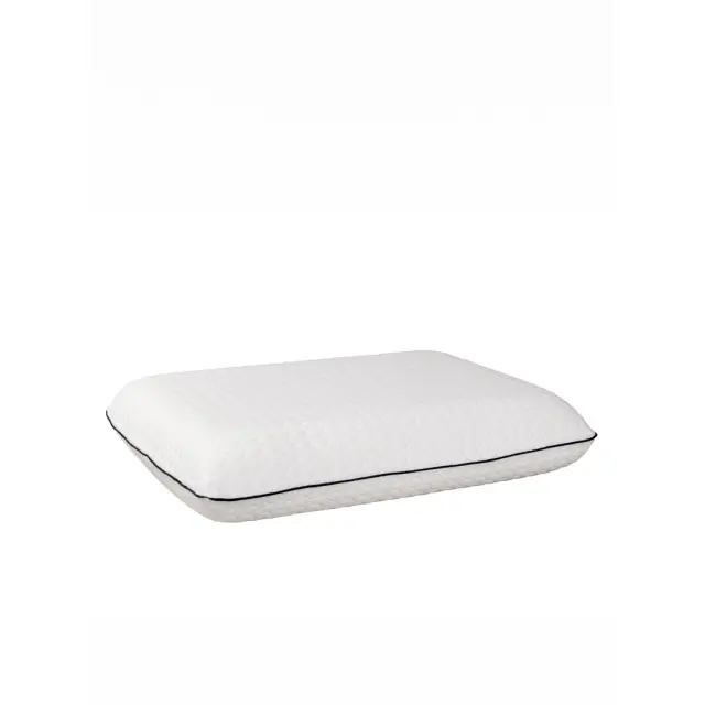Μαξιλάρι Υπνου 43x63+12 Μέτριο Memory Foam Nima White 100% Πολυέστερ