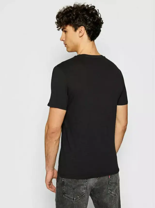 Guess Jeans - Ανδρικό T-shirt M1GI97K6XN1-JBLK Μαύρο 3