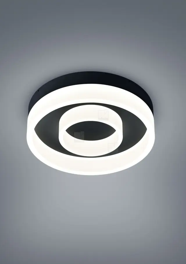 Φωτιστικό Οροφής LIV LED Mat Black – Άμεσο & Ρυθμιζόμενο Φως Μαύρο