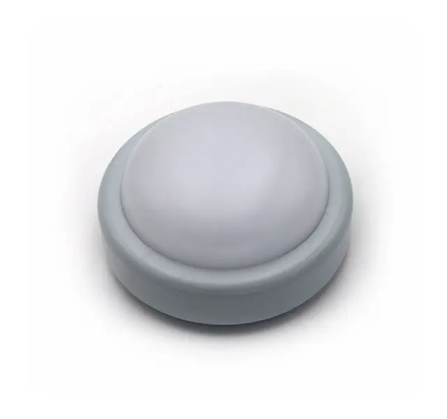 LED ΠΛΑΦΟΝΙΕΡΑ PC ΣΤΡΟΓΓΥΛΗ Φ197mm 18W 4000K IP44 ΓΚΡΙ