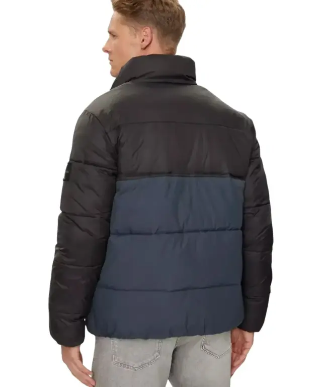 Calvin Klein - Ανδρικό Μπουφάν Colour Block Non Down Jacket J30J325584-PPK Μπλε Σκούρο - S 3