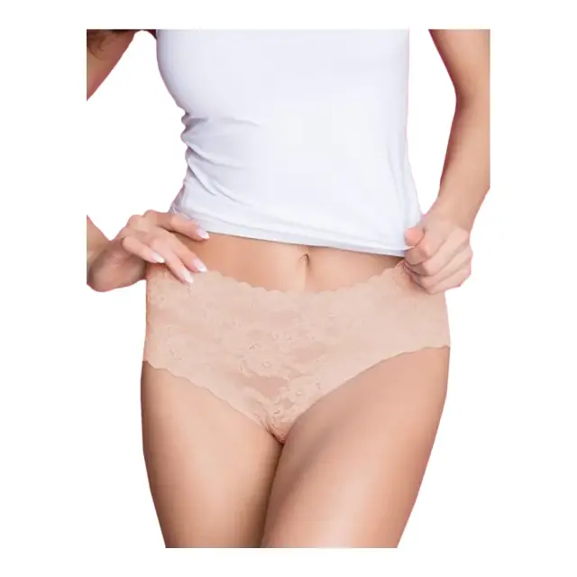 Julimex Γυναικείο Slip Bellie Maxi, Χρώμα Μπεζ - L