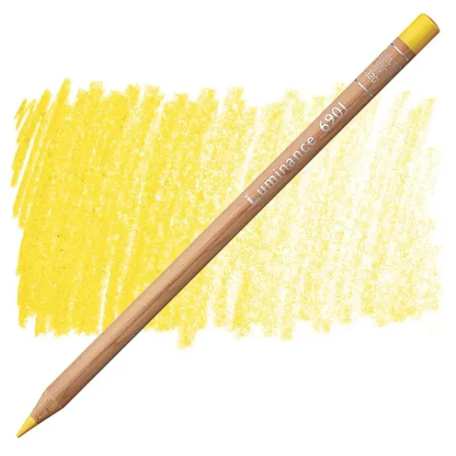 Ξυλομπογιά Caran d'Ache Luminance - 820 Golden Bismuth Yellow
