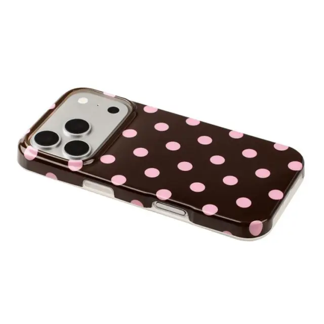 Retro Dots Θήκη για iPhone 17 Pro Max/18 Pro Max-Coffee 2