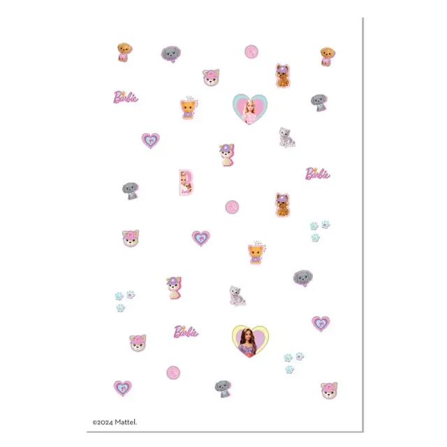 Παιδικά Αυτοκόλλητα Νυχιών Barbie Snails - Barbie & Pets ΠΟΛΥΧΡΩΜΟ - One Size 2