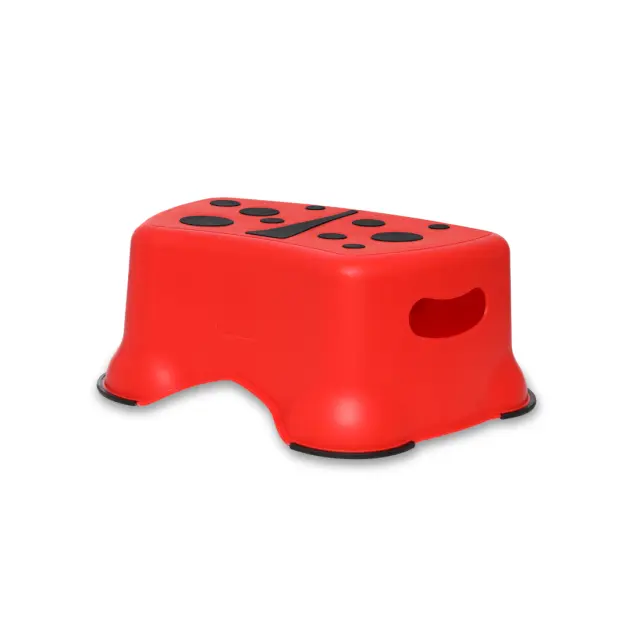 MYCARRYPOTTY My Little Step Stool - Εκπαιδευτικό σκαλοπατάκι / Πασχαλίτσα κόκκινη 3