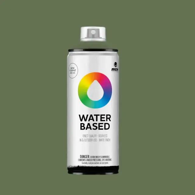 MTN Waterbased Spray Paint 400ml WB4 RV-131 Comarca Green