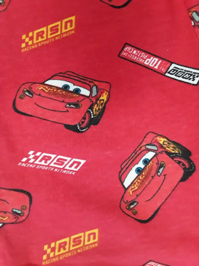 Πιτζάμα Μακρυμάνικη Disney Racing Car White Red 8020361 - 6-7 Y (122cm) 3